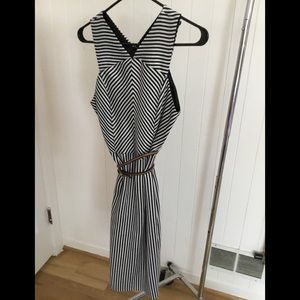 Sporty striped dress